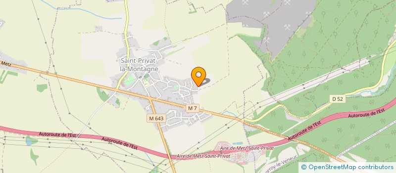 localisation de l'entreprise MONSIEUR MICHEL KRIBS  SAINT-PRIVAT-LA-MONTAGNE