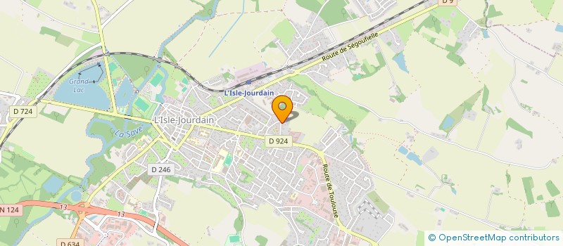 localisation de l'entreprise MONSIEUR MICHEL KRISAKIS  L'ISLE-JOURDAIN