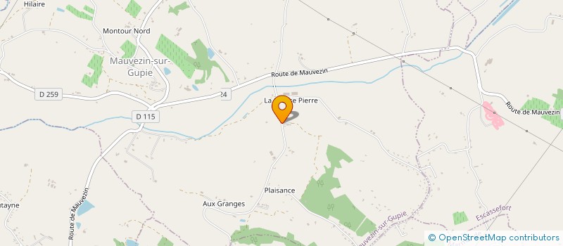 localisation de l'entreprise MONSIEUR MICHEL LABADIE  MARMANDE