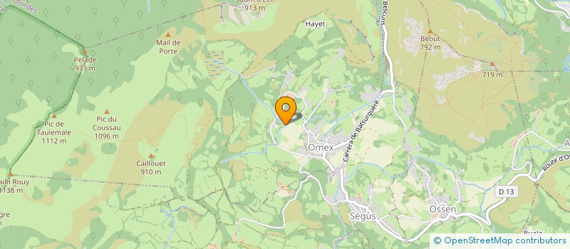 localisation de l'entreprise MONSIEUR MICHEL LABES-CAZENAVE  LOURDES