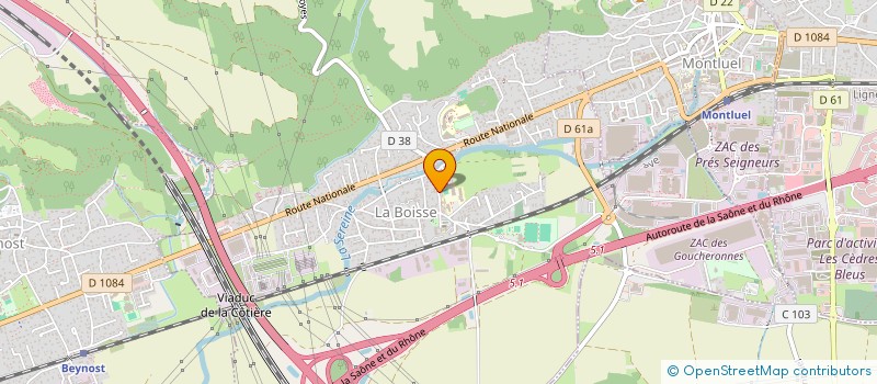 localisation de l'entreprise MONSIEUR MICHEL LABRECQUE  LA BOISSE