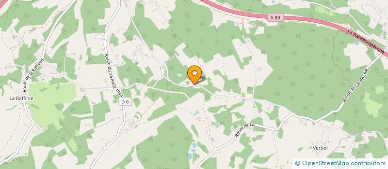 localisation de l'entreprise MONSIEUR MICHEL LABUSSIERE  BASSILLAC ET AUBEROCHE