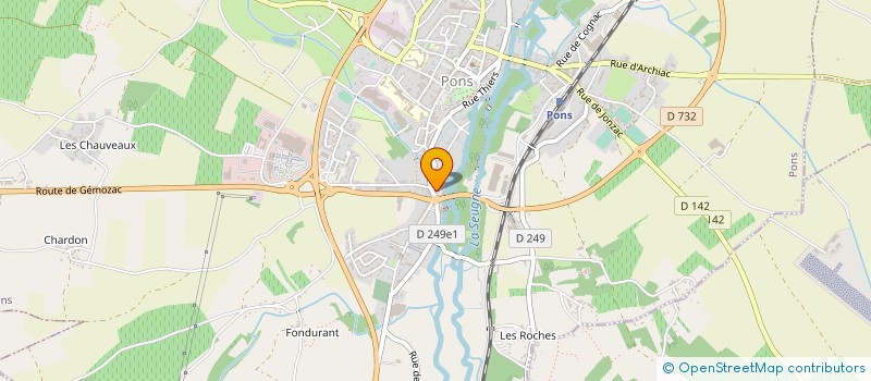 localisation de l'entreprise MONSIEUR MICHEL LACLAUTRE à MAZEROLLES