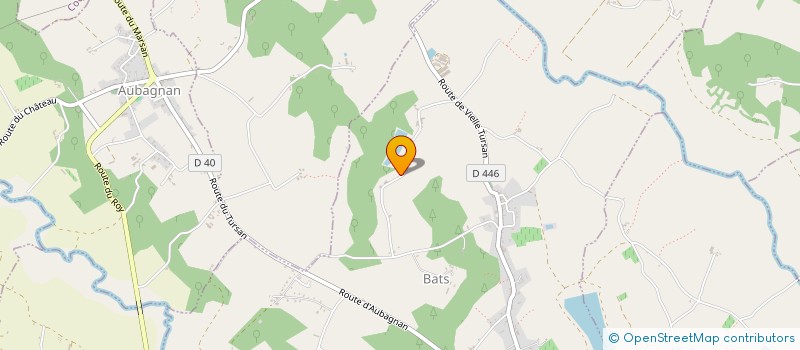 localisation de l'entreprise MONSIEUR MICHEL LAFARGUE  SAMADET