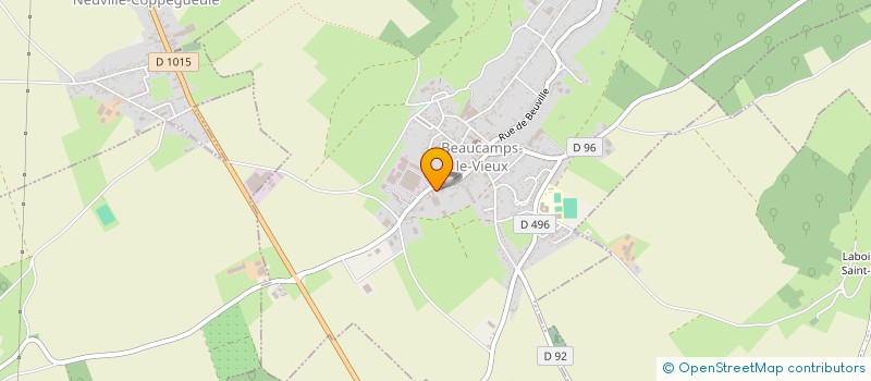 localisation de l'entreprise MONSIEUR MICHEL LAFLANDRE  BEAUCAMPS-LE-VIEUX