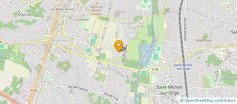 localisation de l'entreprise MONSIEUR MICHEL LAFLEUR à LONGPONT-SUR-ORGE
