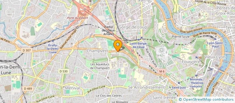 localisation de l'entreprise MONSIEUR MICHEL LAGRANGE à LYON