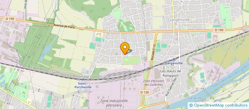 localisation de l'entreprise MONSIEUR MICHEL LAIDOUM  ISSOU