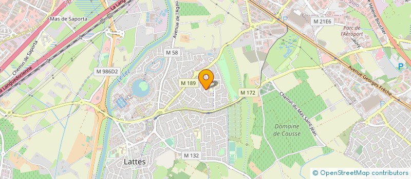 localisation de l'entreprise MONSIEUR MICHEL LAINE  LATTES