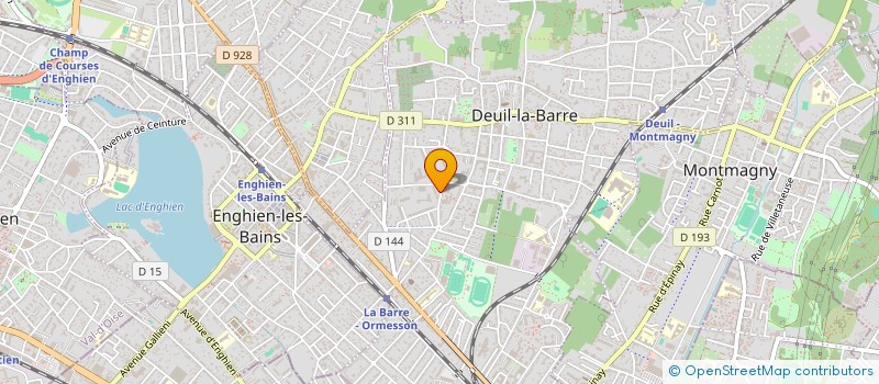 localisation de l'entreprise MONSIEUR MICHEL LAISNE à DEUIL-LA-BARRE
