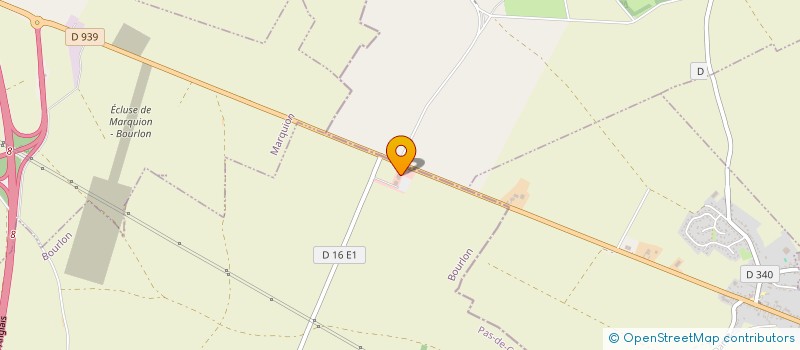 localisation de l'entreprise MONSIEUR MICHEL LAMAND  BOURLON