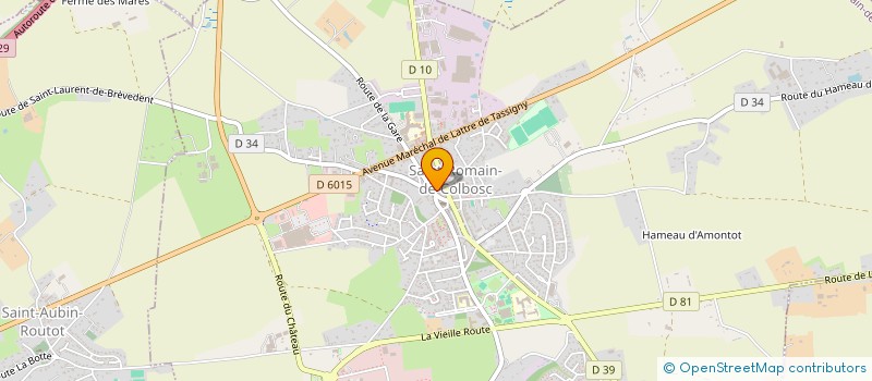 localisation de l'entreprise MONSIEUR MICHEL LAMBERT à SAINT-ROMAIN-DE-COLBOSC