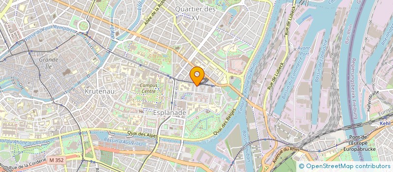localisation de l'entreprise MONSIEUR MICHEL LAMBERT à STRASBOURG
