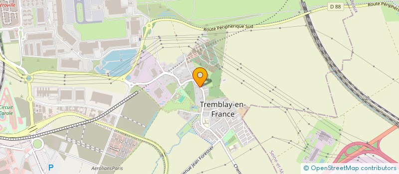 localisation de l'entreprise MONSIEUR MICHEL LAMBERT à TREMBLAY-EN-FRANCE