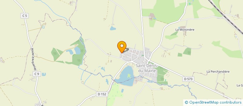 localisation de l'entreprise MONSIEUR MICHEL LAMBERT  SAINT-DENIS-DU-MAINE