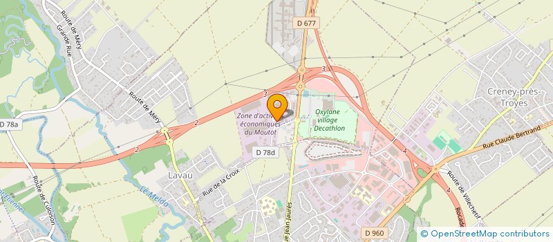 localisation de l'entreprise MONSIEUR MICHEL LAMBERT  CHARMONT-SOUS-BARBUISE