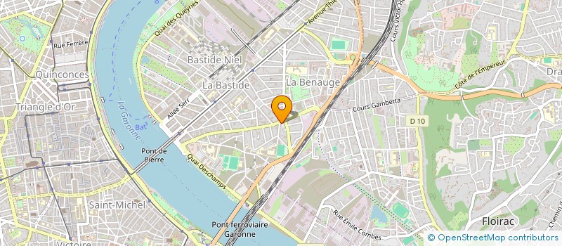 localisation de l'entreprise MONSIEUR MICHEL LAMBROT à BORDEAUX