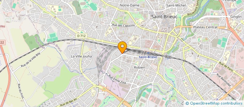 localisation de l'entreprise MONSIEUR MICHEL LANCON à SAINT-BRIEUC