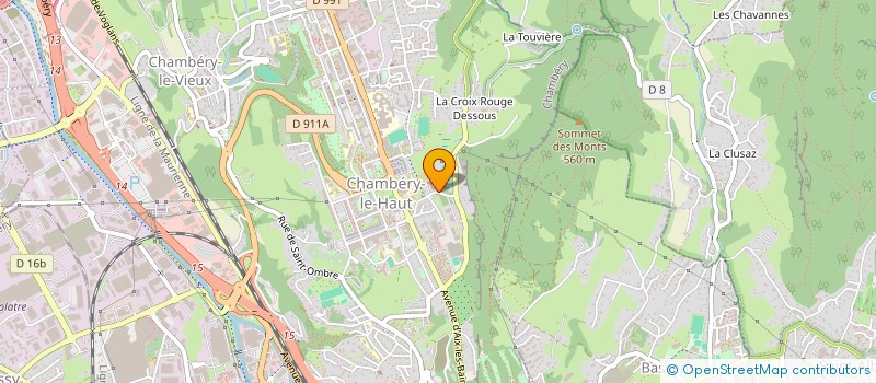 localisation de l'entreprise MONSIEUR MICHEL LANDAUER  CHAMBERY