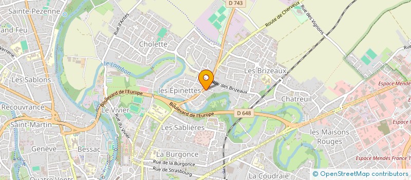 localisation de l'entreprise MONSIEUR MICHEL LANGLOIS à NIORT