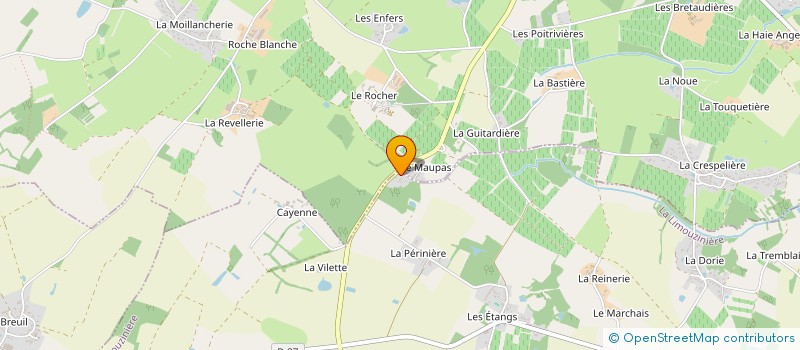 localisation de l'entreprise MONSIEUR MICHEL LANGSWEIRT  LA LIMOUZINIERE