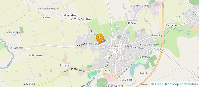 localisation de l'entreprise MONSIEUR MICHEL LANGUILLE à MAURON