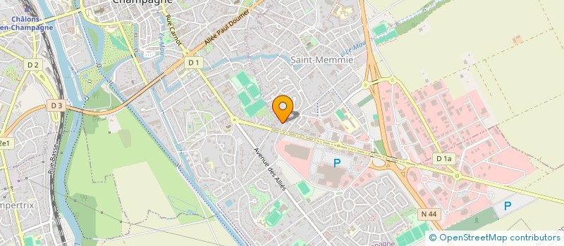 localisation de l'entreprise MONSIEUR MICHEL LANHAM  POGNY