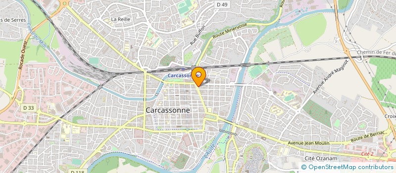 localisation de l'entreprise MONSIEUR MICHEL LANNE PETIT à CARCASSONNE