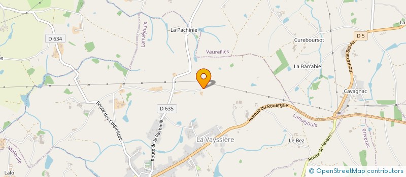 localisation de l'entreprise MONSIEUR MICHEL LAPEYRE  DRULHE