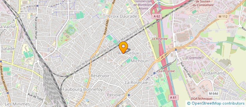 localisation de l'entreprise MONSIEUR MICHEL LAPEYRE à TOULOUSE