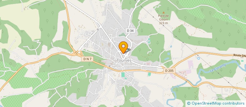 localisation de l'entreprise MONSIEUR MICHEL LAPOIRIE à TOURVES