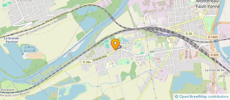 localisation de l'entreprise MONSIEUR MICHEL LAPOLI  BARBEY