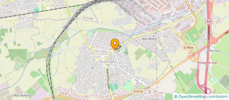 localisation de l'entreprise MONSIEUR MICHEL LAPORTA à TOULOUGES