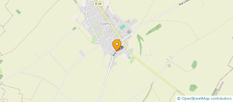 localisation de l'entreprise MONSIEUR MICHEL LARDE  EPEHY