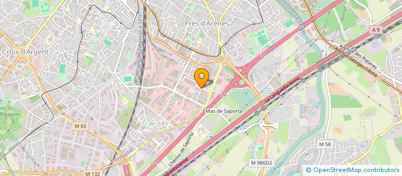 localisation de l'entreprise MONSIEUR MICHEL LARIVE à MONTPELLIER