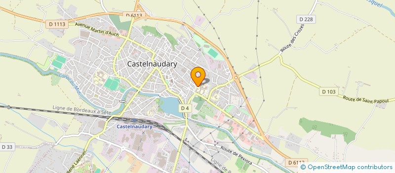 localisation de l'entreprise MONSIEUR MICHEL LAROCHE à CASTELNAUDARY