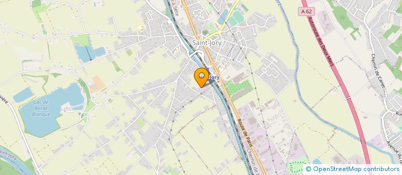 localisation de l'entreprise MONSIEUR MICHEL LARTAUD  SAINT-JORY