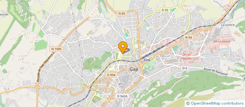 localisation de l'entreprise MONSIEUR MICHEL LASCARROU  GAP