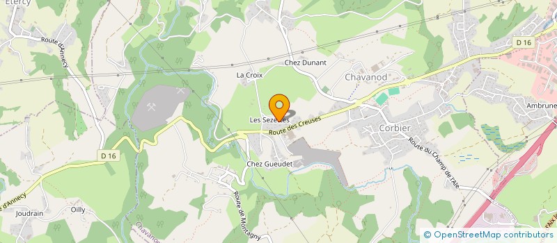 localisation de l'entreprise MONSIEUR MICHEL LASRY à CHAVANOD