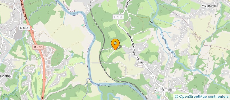 localisation de l'entreprise MONSIEUR MICHEL LATAPY à VILLEFRANQUE