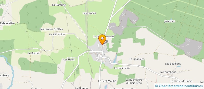 localisation de l'entreprise MONSIEUR MICHEL LATESTE à FERCE