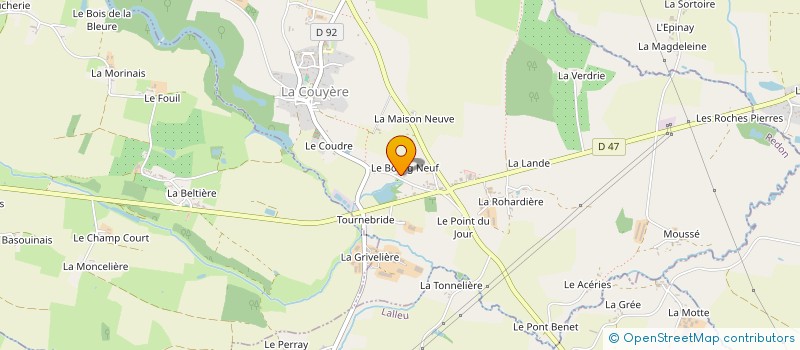 localisation de l'entreprise MONSIEUR MICHEL LATOUCHE à LA BOSSE DE BRETAGNE