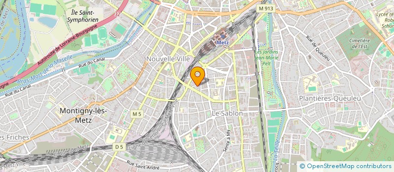 localisation de l'entreprise MONSIEUR MICHEL LAUBACHER  METZ