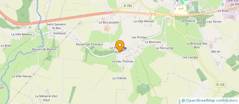 localisation de l'entreprise MONSIEUR MICHEL LAUBE  PLEMET