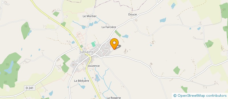 localisation de l'entreprise MONSIEUR MICHEL LAUNAY à SAINT-THOMAS-DE-COURCERIERS