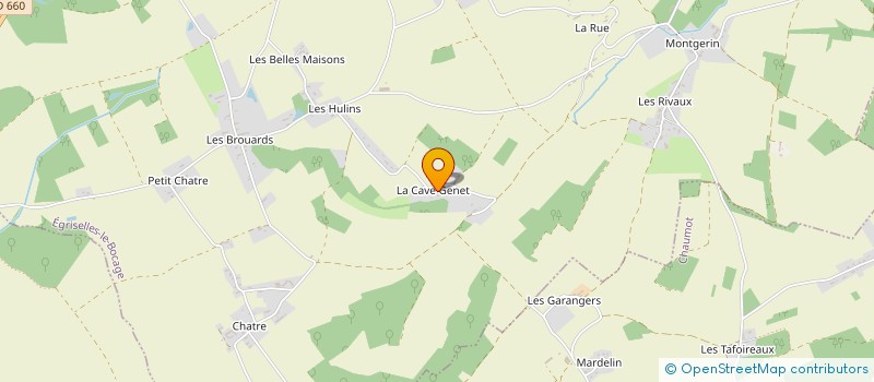 localisation de l'entreprise MONSIEUR MICHEL LAUNAY  EGRISELLES-LE-BOCAGE