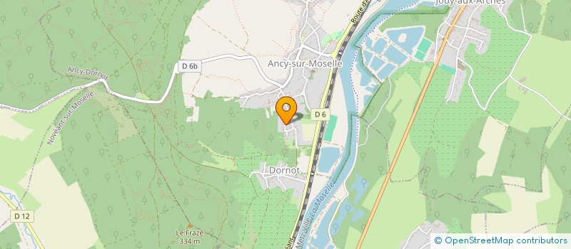 localisation de l'entreprise MONSIEUR MICHEL LAURENT  SAINTE-RUFFINE