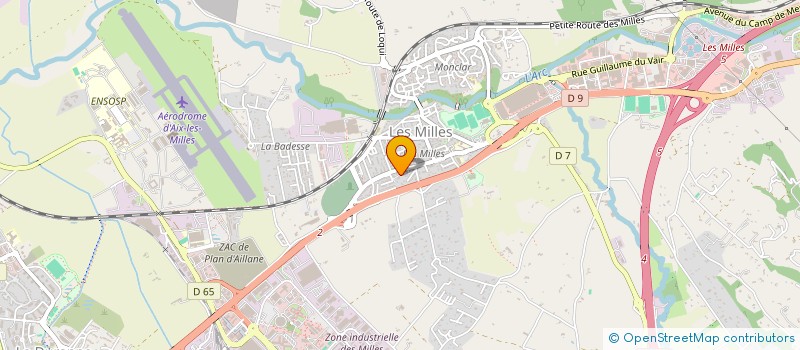 localisation de l'entreprise MONSIEUR MICHEL LAURENT  AIX-EN-PROVENCE