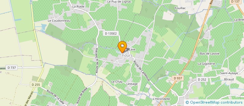 localisation de l'entreprise MONSIEUR MICHEL LAURENT  SAINT-SEURIN-DE-CURSAC