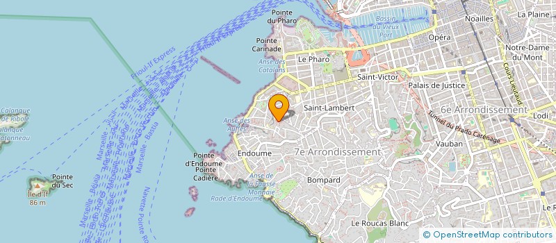 localisation de l'entreprise MONSIEUR MICHEL LAURENT à MARSEILLE